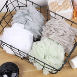 Bath Sponge Shower Loofahs 60g Mesh Pouf Bath Scrunchies Body Wash Puff Shower Puff - Pack of 4