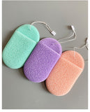 Facial cleaning sponge,Exfoliating Sponge,Eco-Friendly & Reusable,Gentle Exfoliating Facial & Skin Cleanser,Makeup Remover